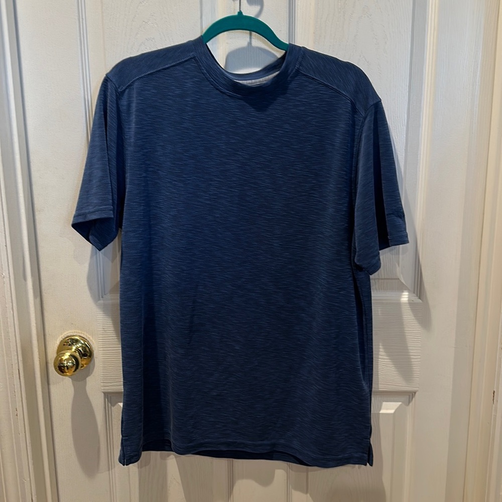 Tommy Bahama short sleeve Tee Shirt Navy Blue Size Medium